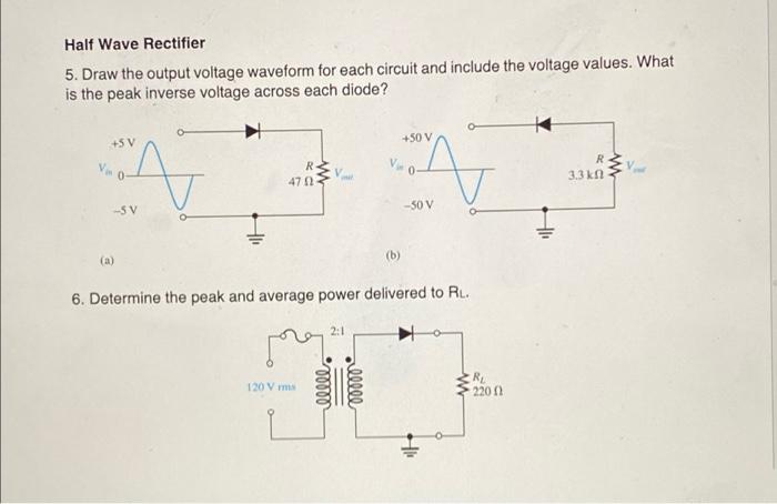 Solved Diode Models 1. Determine Whether Each Silicon Diode | Chegg.com