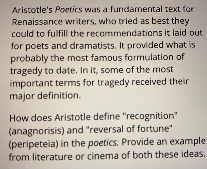 what is peripeteia in literature