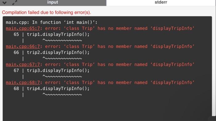 Solved Compilation failed due to following error(s). | Chegg.com