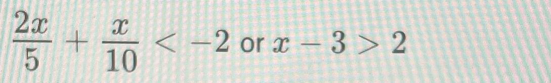 Solved 2x5+x10 2 | Chegg.com