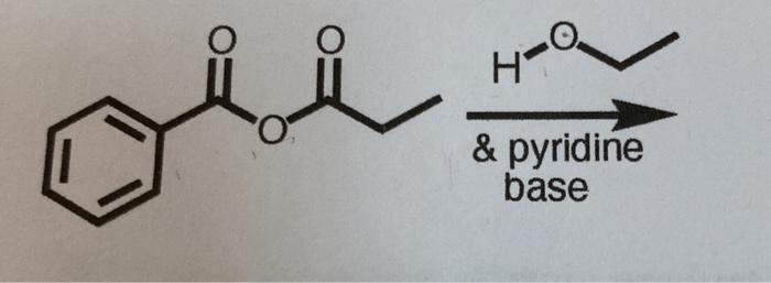 Solved & pyridine base | Chegg.com