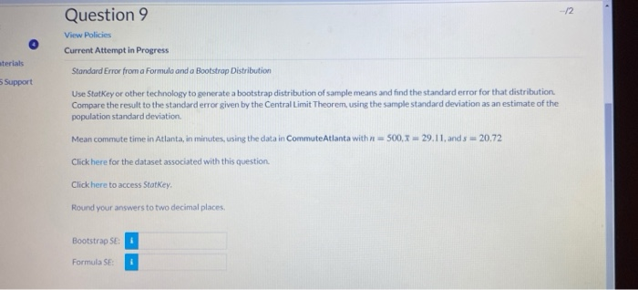 Solved Question 6 View Policies Current Attempt in Progress | Chegg.com