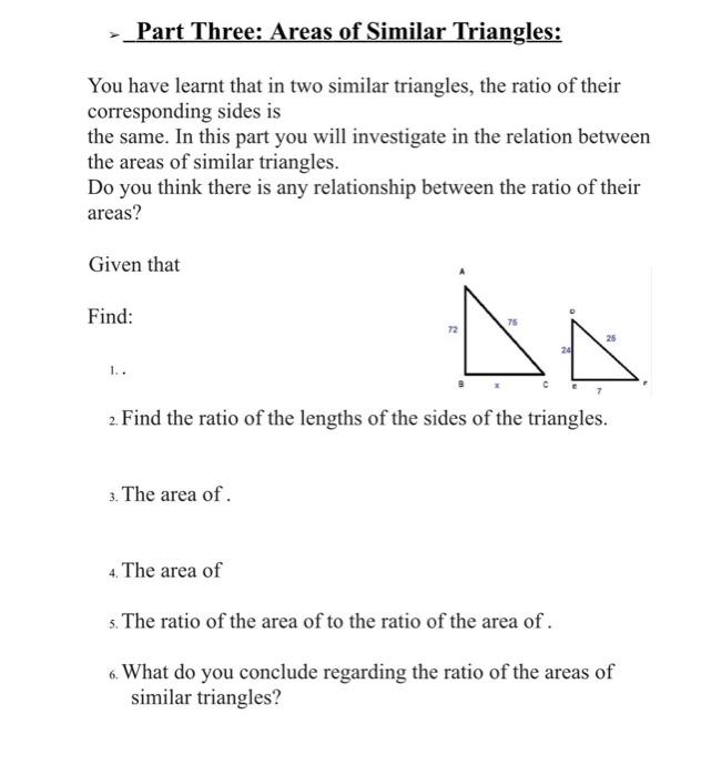 Solved Part One: Use Your Skills to identify similar | Chegg.com