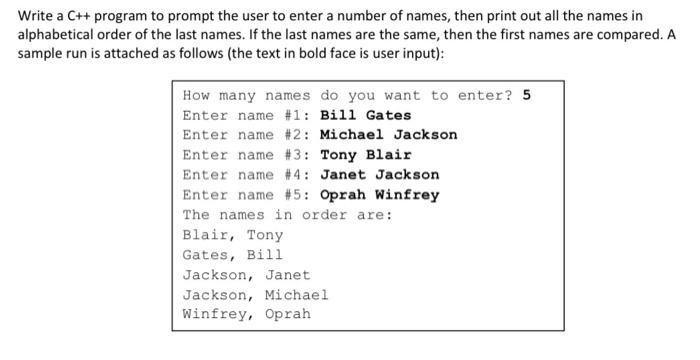 Solved Write a C++ program to prompt the user to enter a | Chegg.com