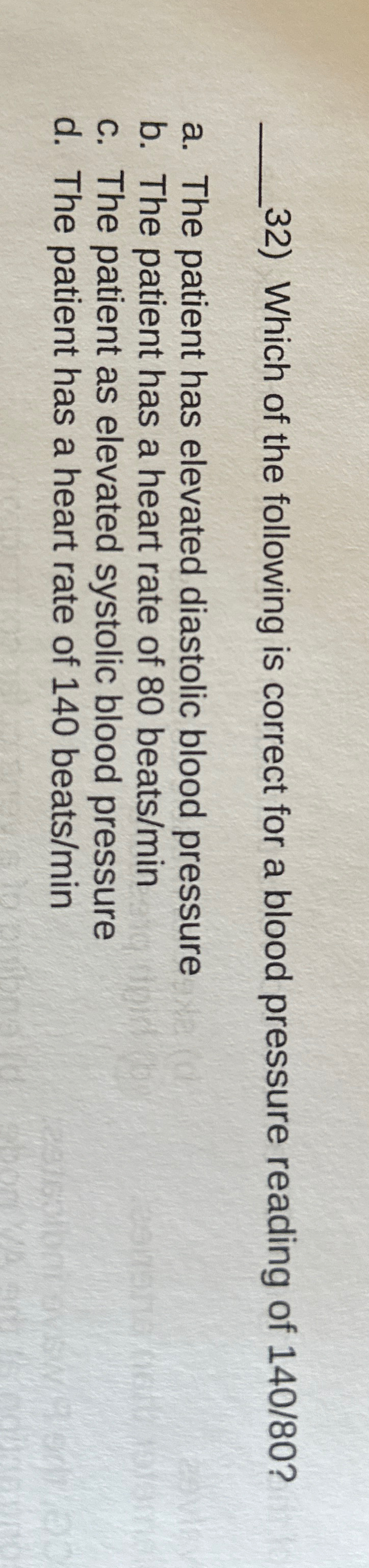 solved-which-of-the-following-is-correct-for-a-blood-chegg