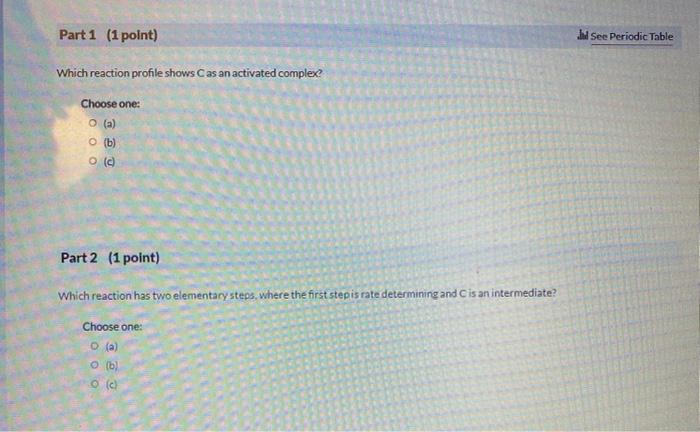 Solved See page 681 09 Question (3 points) For the reaction | Chegg.com