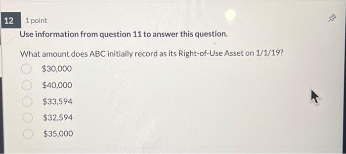 Solved Use information from question 11 to answer this | Chegg.com