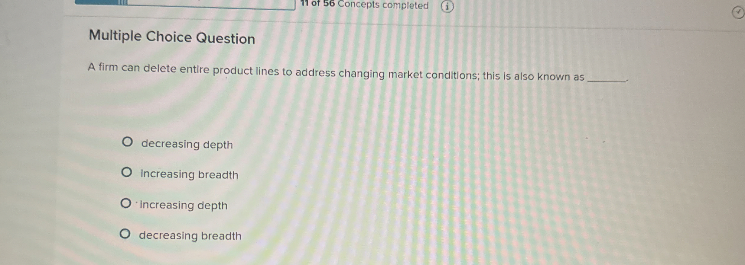 Solved Multiple Choice QuestionA firm can delete entire | Chegg.com