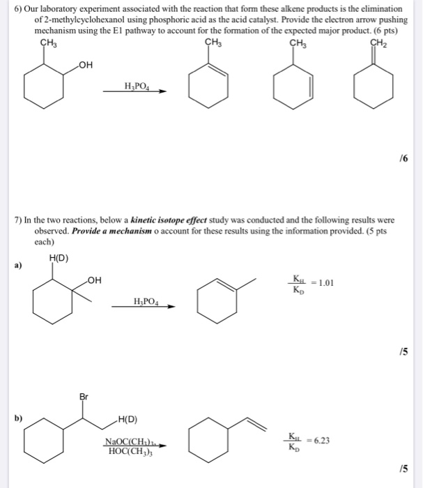 Solved 1) Choose (circle) the more stable alkene in each of | Chegg.com