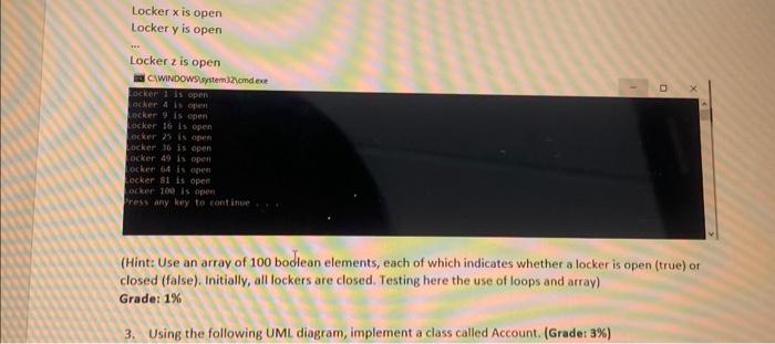 Solved 2. A school has 100 lockers and 100 students. All | Chegg.com