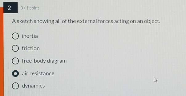 Solved Need help finding the correct answer to physics for | Chegg.com