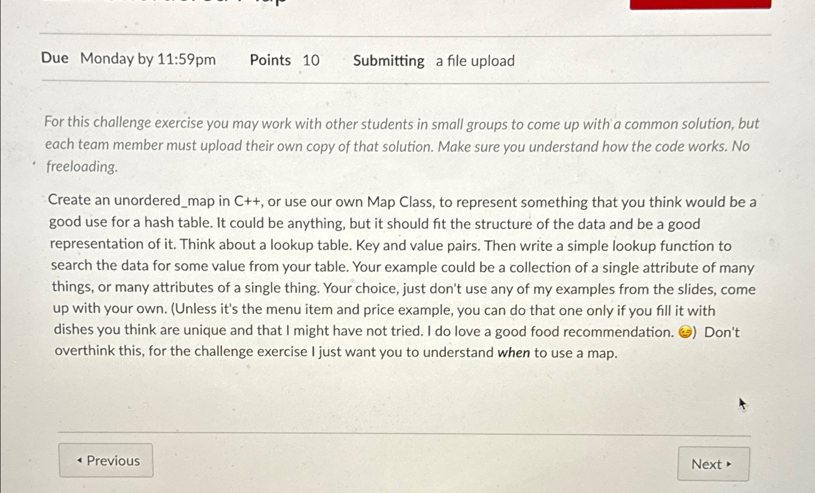 Solved Due Monday by 11:59pmPoints 10Submitting a file | Chegg.com