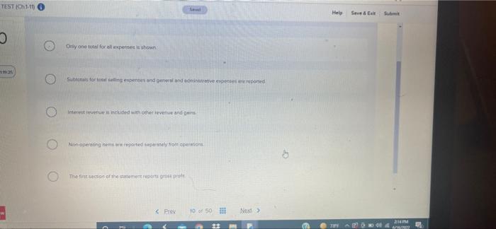 Solved 10 Which of the following statements related to the | Chegg.com