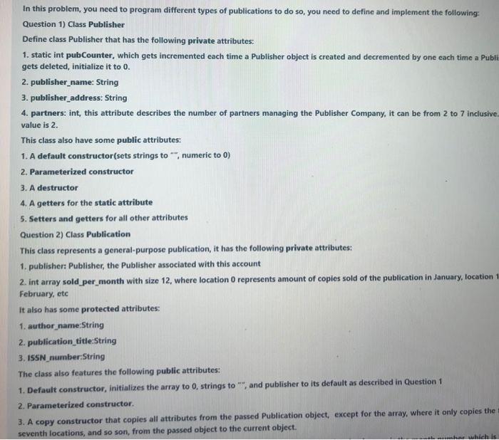 Solved In this problem, you need to program different types | Chegg.com
