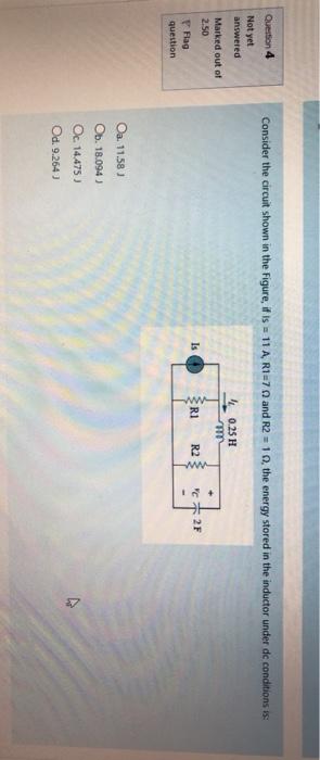 Solved Consider the circuit shown in the Figure, if is = 11 | Chegg.com