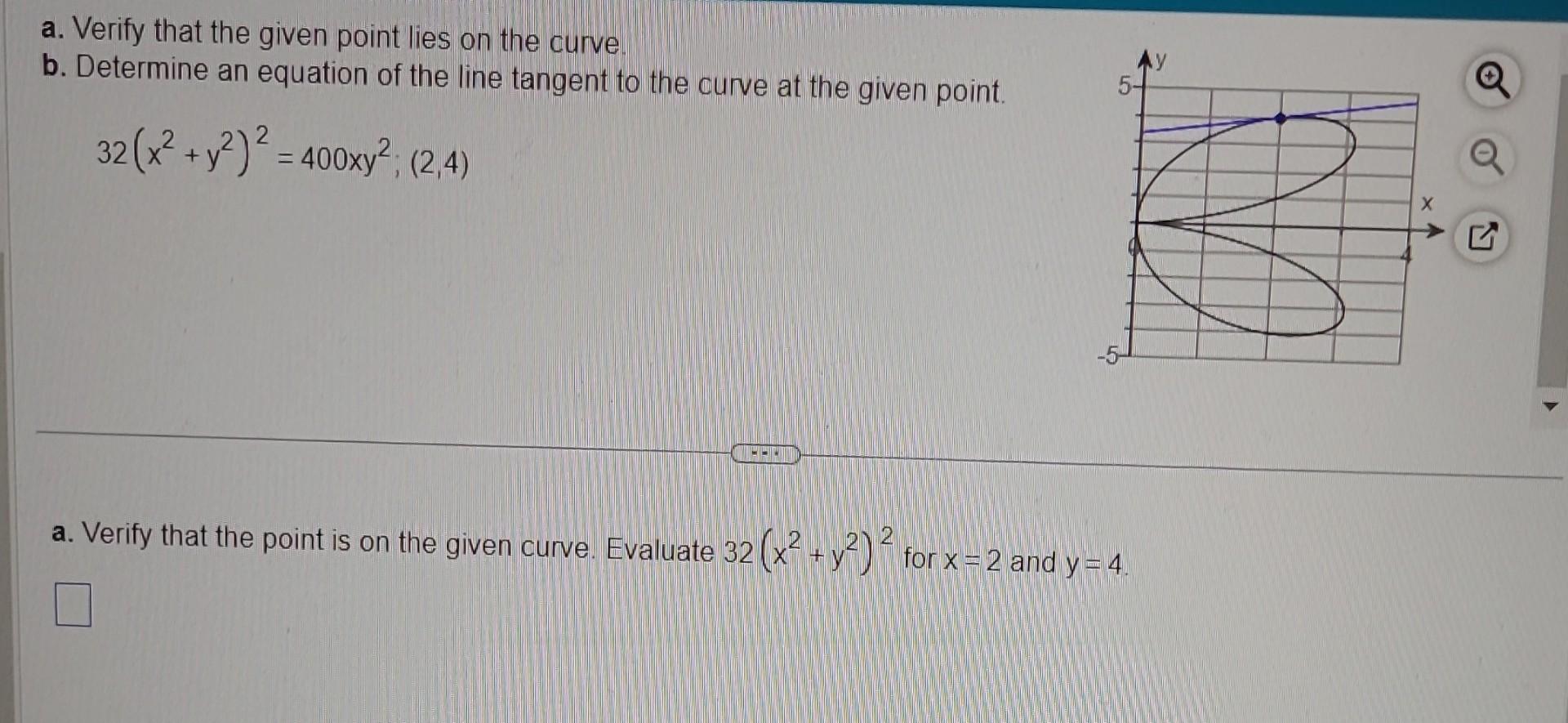 Solved a. Use implicit differentiation to find the | Chegg.com