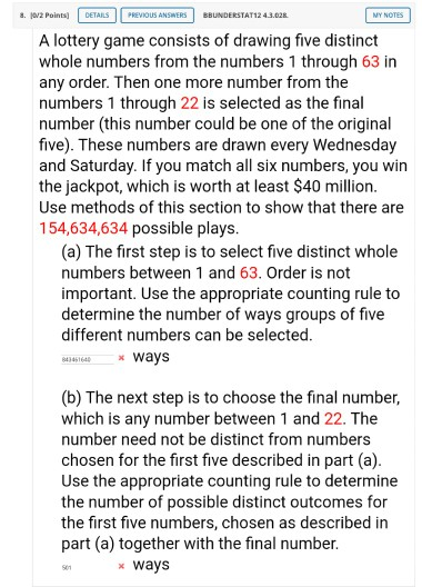 Solved (c) Use the results of part (b) and appropriate | Chegg.com