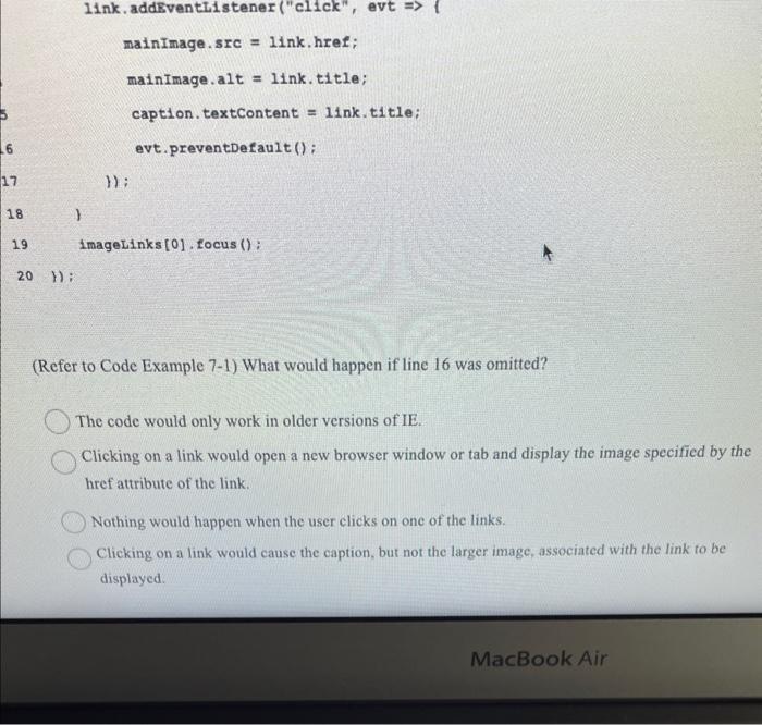 Solved Question 1 (1 point) Retake question For the | Chegg.com