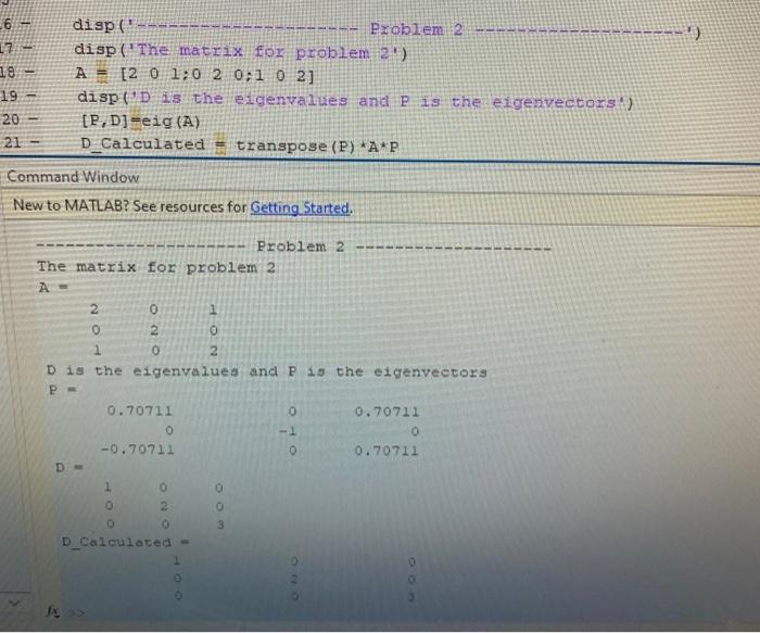 Solved Please help me find the eigenvectors for the problem | Chegg.com