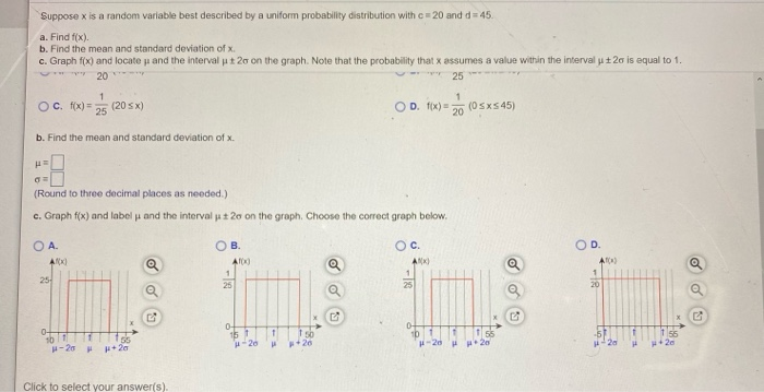 Solved Suppose X Is A Random Variable Bost Described By A Chegg Com