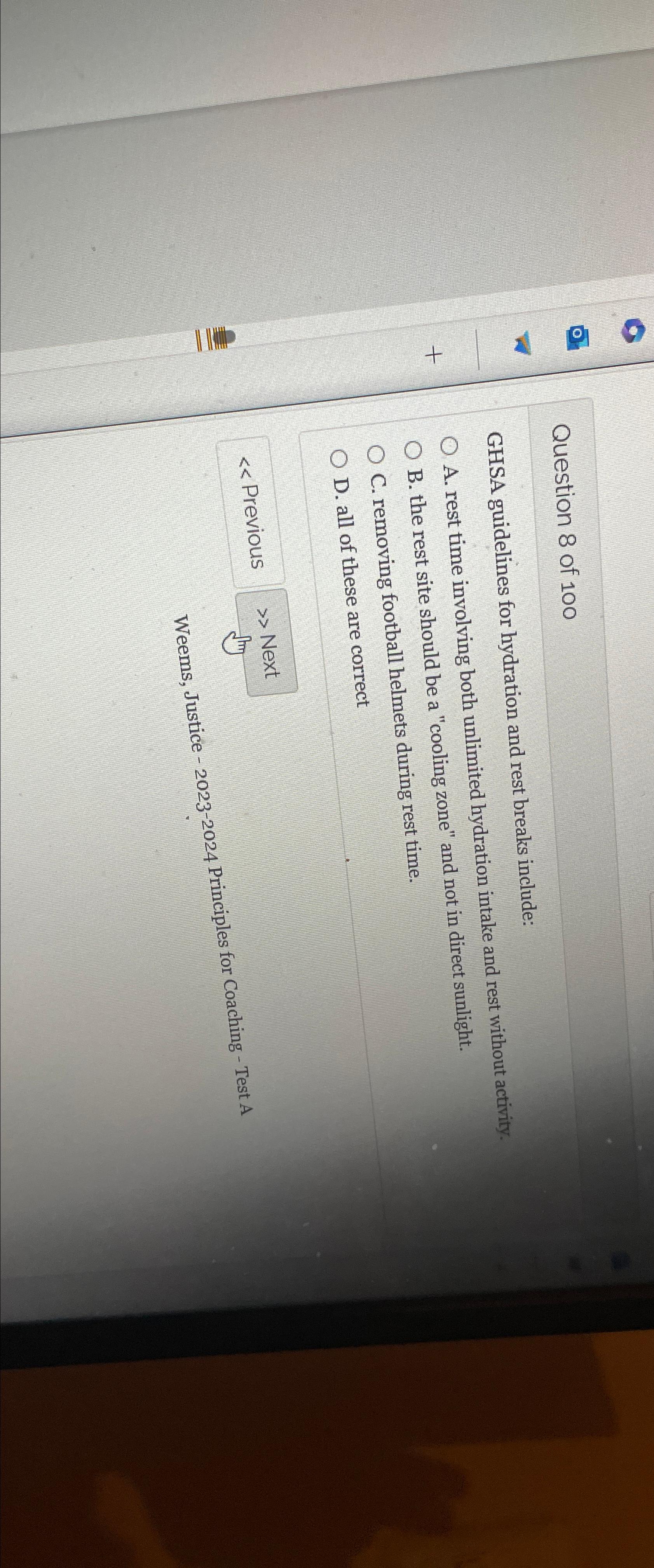 solved-question-8-of-100ghsa-guidelines-for-hydration-and-chegg