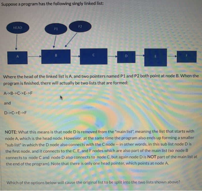 solved-suppose-a-program-has-the-following-singly-linked-chegg