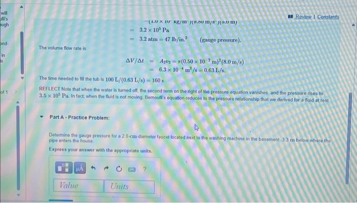 Solved Let's begin by looking at a flow problem in which the | Chegg.com