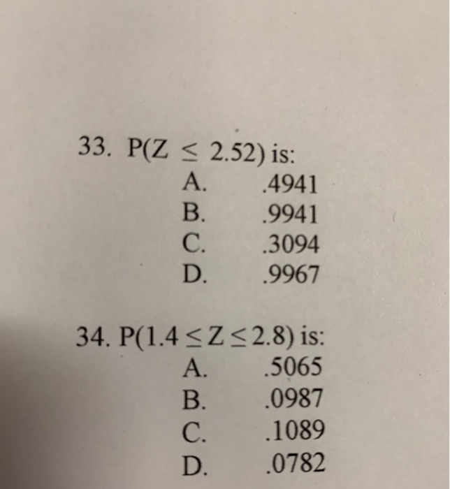 Solved Questions 32-34 are based on the following | Chegg.com