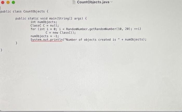 Solved Exercise 4 - Using Static Objects 1. Open and study | Chegg.com