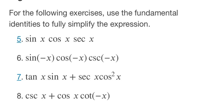 Solved For the following exercises, find the function if sin | Chegg.com