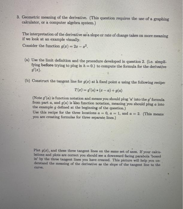 Solved Mavg 1 Average Slopes Of Functions Use Functio Chegg Com