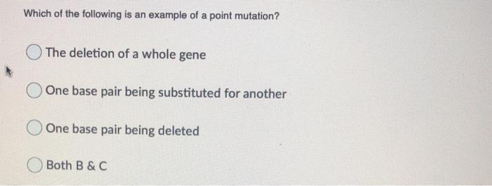 Solved Which of the following is an example of a point | Chegg.com