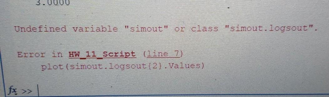 Solved I am trying to run this simulation with MATLAB script | Chegg.com