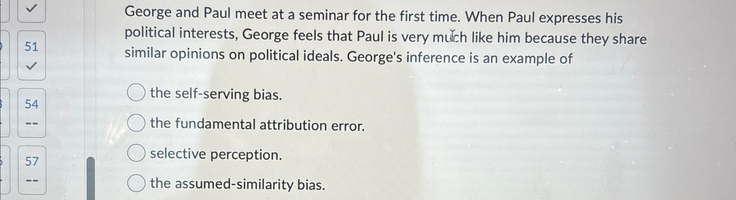 Solved George And Paul Meet At A Seminar For The First Time. 