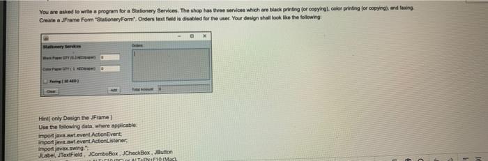 Solved You are asked to write a program for a Stationery | Chegg.com