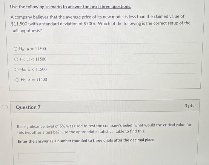 Solved there are 3 parts to this question: the first | Chegg.com