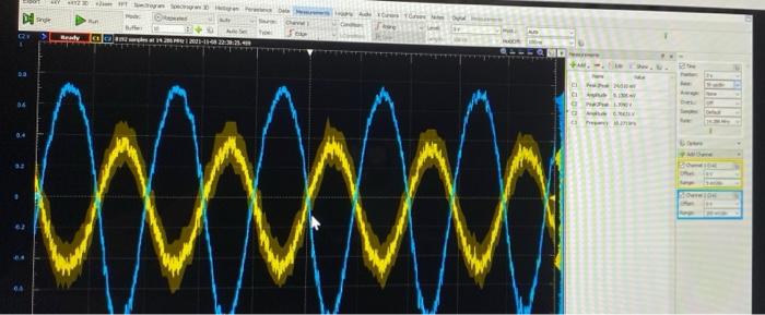 Solved does my scope waveform with 10.25 kHz input make | Chegg.com
