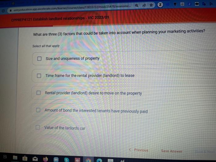 Solved What are three (3) factors that could be taken into | Chegg.com