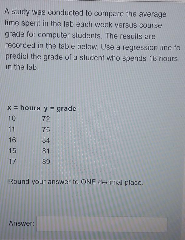 solved-a-study-was-conducted-to-compare-the-average-time-chegg