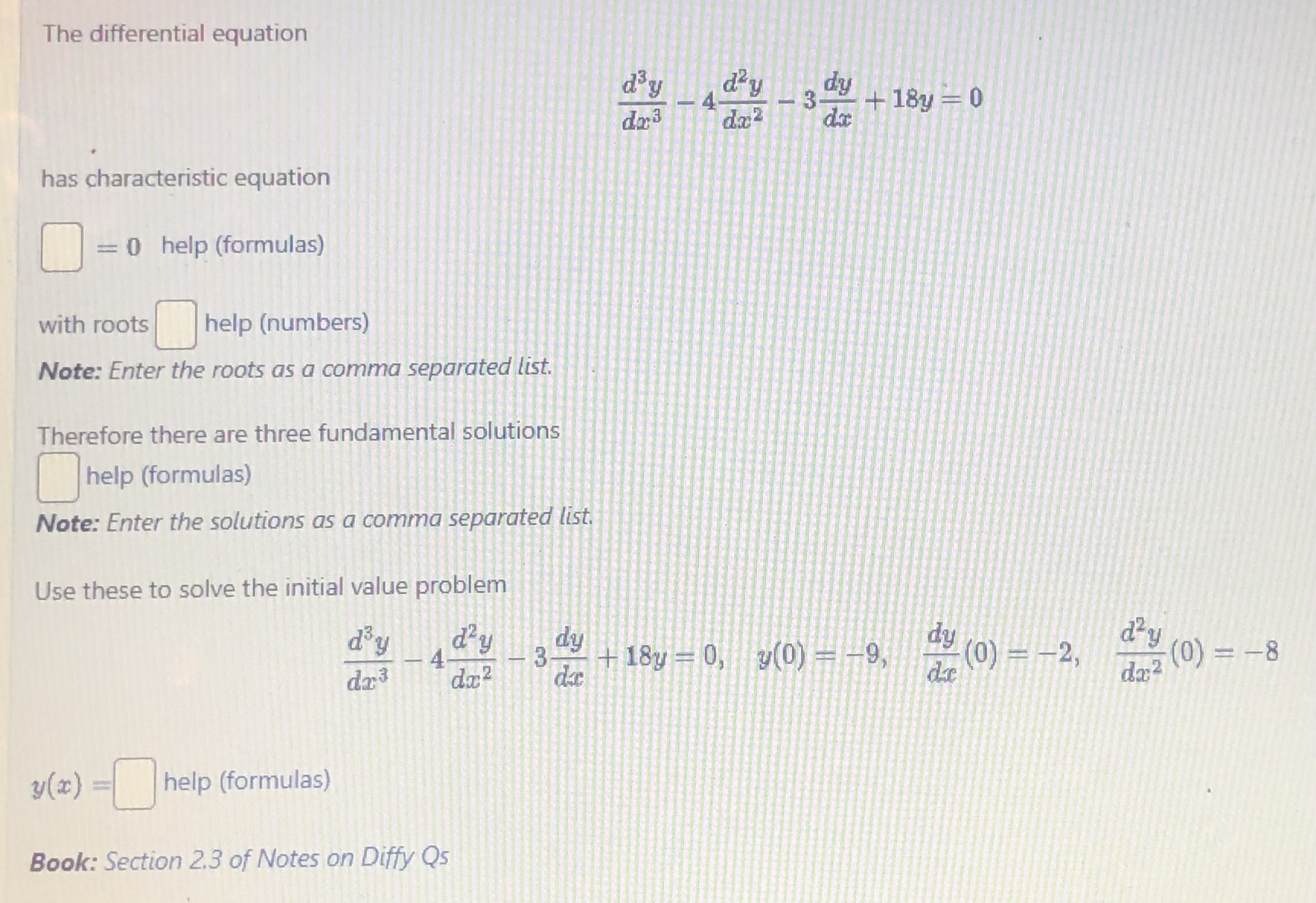 The differential | Chegg.com