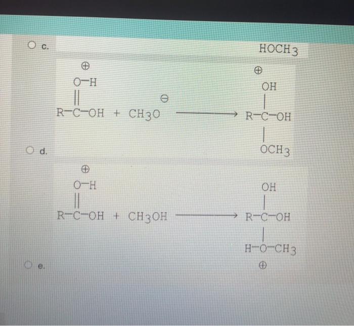 Solved Which of the following is a step in the mechanism of | Chegg.com