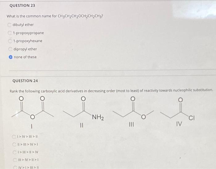 Solved QUESTION 23 What is the common name for | Chegg.com