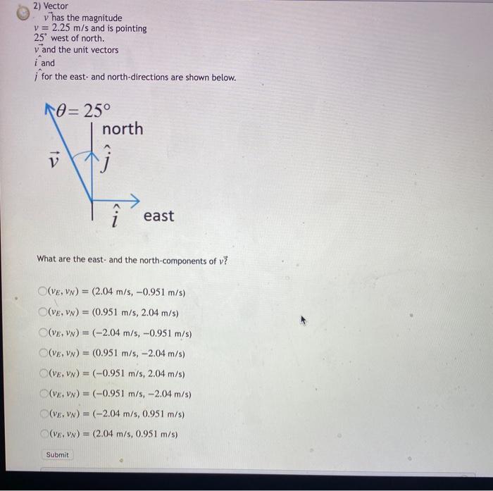 Solved Vector R And The Unit Vectors I And I In The X An Chegg Com