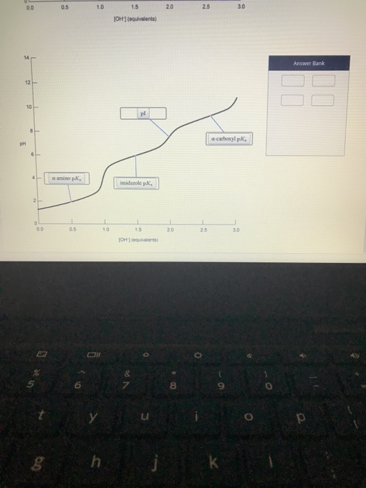 Solved The graph shows a titration curve for the amino acid