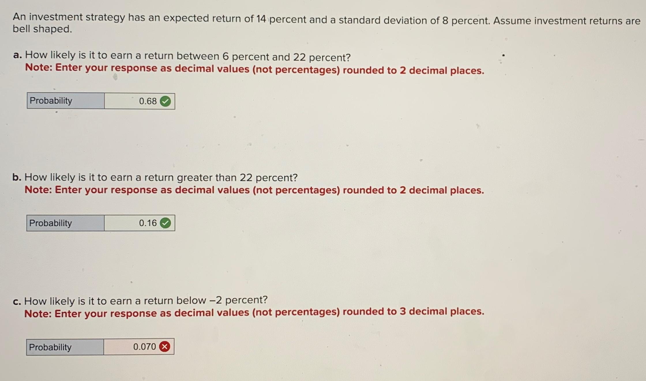 solved-an-investment-strategy-has-an-expected-return-of-14-chegg