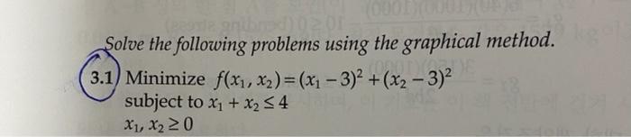 Solved b02 Solve the following problems using the graphical | Chegg.com