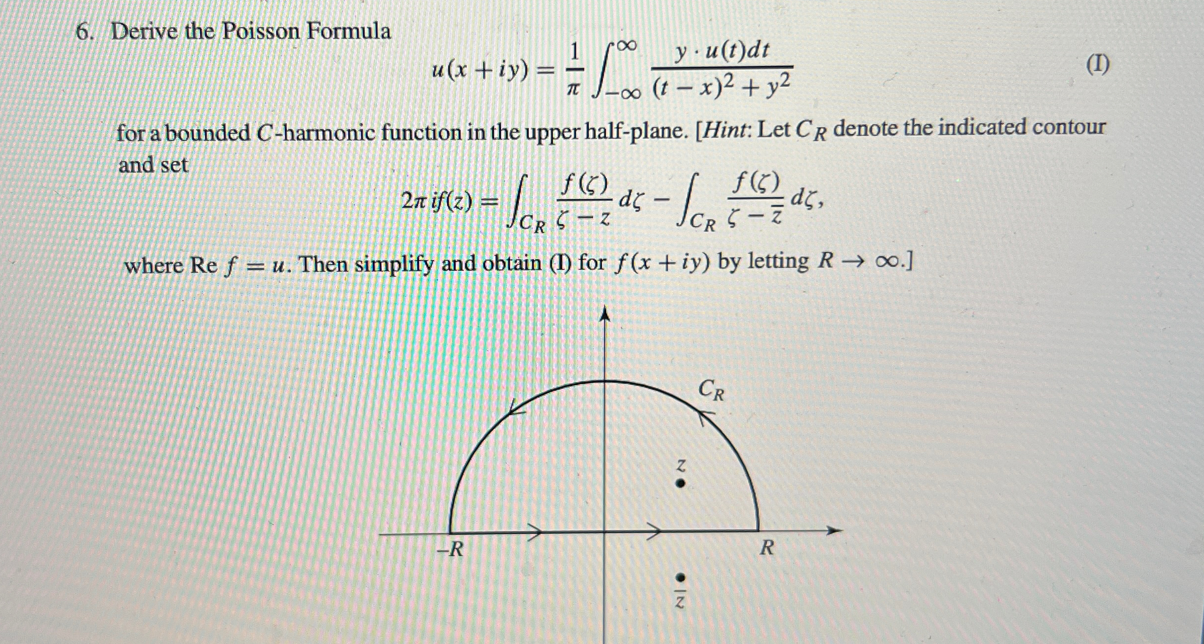 Solved Derive the Poisson | Chegg.com