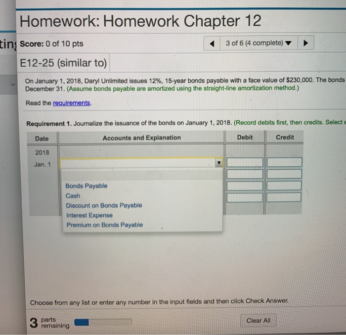 Solved Save Homework: Homework Chapter 12 Score: 0 of 10 pts | Chegg.com