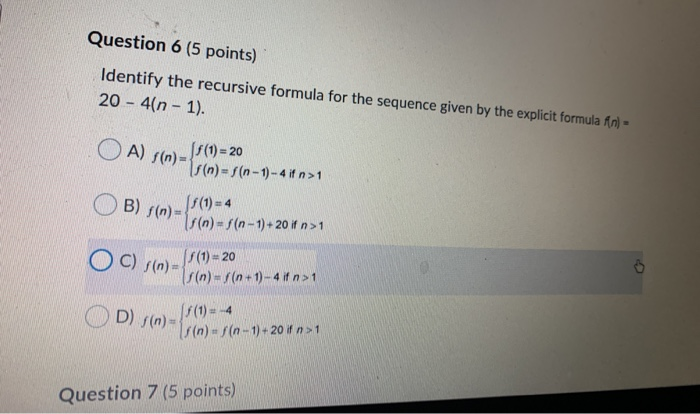 Solved A F N In F N 1 4 If N 1 J 1 Question Chegg Com