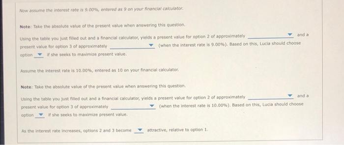 2 Evaluating Lump Sums And Annuities Calculator Chegg